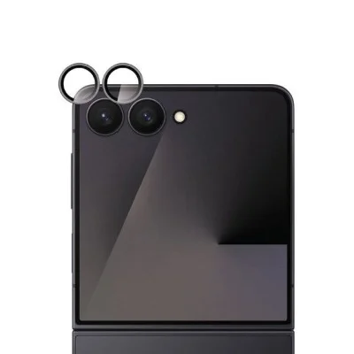Smartix Ultraguard Camera Glass for Samsung Flip 7 - Grey / Clear